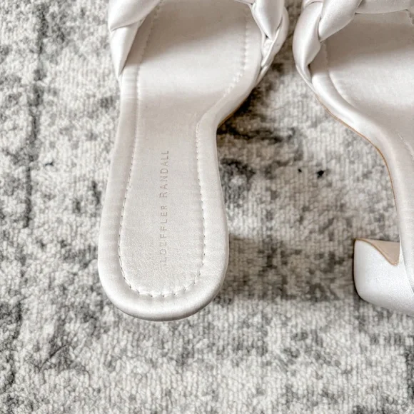 Loeffler Randall Silver Braided Heels - Picture 5 of 14